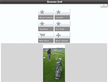 Tablet Screenshot of bresnangolf.com